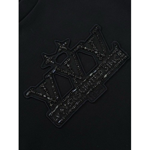 LV 2025SS Embroidered Beads and Diamond Sweatshirt LV 2025SS Embroidered Beads and Diamond Sweatshirt