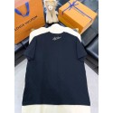 LV 2025SS Golden Dog Seal Round Neck Short Sleeve LV 2025SS Golden Dog Seal Round Neck Short Sleeve