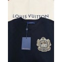 LV 2025SS Golden Dog Seal Round Neck Short Sleeve LV 2025SS Golden Dog Seal Round Neck Short Sleeve