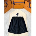 LV 2025SS Monogram Shorts - Black