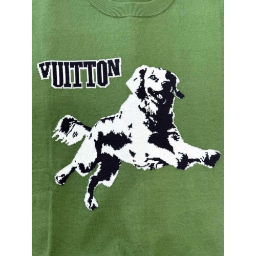 LV 2025SS Puppy Wool Short Sleeves LV 2025SS Puppy Wool Short Sleeves