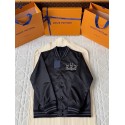 LV 2025SS Rhinestone Coat Jacket - Black LV 2025SS Rhinestone Coat Jacket - Black