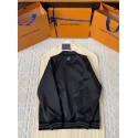 LV 2025SS Rhinestone Coat Jacket - Black LV 2025SS Rhinestone Coat Jacket - Black