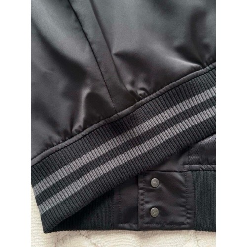 LV 2025SS Rhinestone Coat Jacket - Black LV 2025SS Rhinestone Coat Jacket - Black