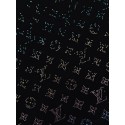 LV 2025SS Rhinestone Gradient Short Sleeve - Black