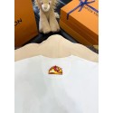 LV 2025SS Skateboard Print Short Sleeve - White LV 2025SS Skateboard Print Short Sleeve - White