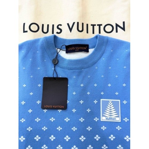 LV 2025SS Ski Series Ski Knitted Short Sleeve LV 2025SS Ski Series Ski Knitted Short Sleeve
