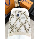 LV 2025SS Snake Year Colorful Checkerboard Sweater LV 2025SS Snake Year Colorful Checkerboard Sweater