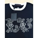 LV 2025SS Sunflower Knit Short Sleeve LV 2025SS Sunflower Knit Short Sleeve
