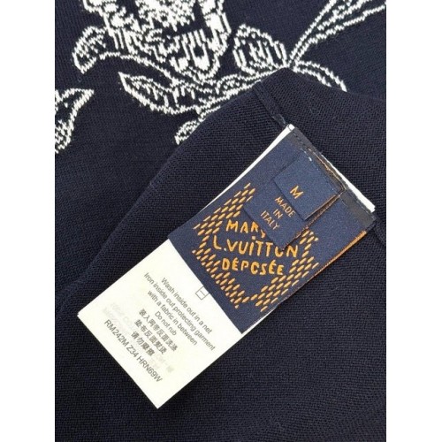 LV 2025SS Sunflower Knit Short Sleeve LV 2025SS Sunflower Knit Short Sleeve