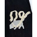 LV 2025SS Year of the Snake Embroidered Velvet Baseball Jacket LV 2025SS Year of the Snake Embroidered Velvet Baseball Jacket