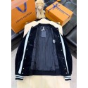 LV 2025SS Year of the Snake Embroidered Velvet Baseball Jacket LV 2025SS Year of the Snake Embroidered Velvet Baseball Jacket