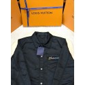 LV 25SS Black Tricolor Jacquard Jacket
