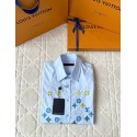 LV 25SS Colorful Hollow Embossed Shirt