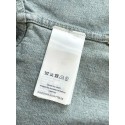 LV 25SS Custom-Dyed Denim Short-Sleeves with Pocket Embroidery LV 25SS Custom-Dyed Denim Short-Sleeves with Pocket Embroidery