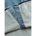 LV 25SS Custom-Dyed Denim Short-Sleeves with Pocket Embroidery LV 25SS Custom-Dyed Denim Short-Sleeves with Pocket Embroidery