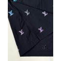 LV 25SS Gradient Embroidered Beach Shorts