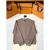 LV 25SS Hand Signed Embroidered Crew Neck SweatShirt