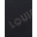 LV 25SS New Women's Logo Short Sleeve - Black LV 25SS New Women's Logo Short Sleeve - Black