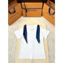 LV 25SS Sailing Resort Series Metal Button Scarf Short Sleeve