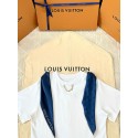 LV 25SS Sailing Resort Series Metal Button Scarf Short Sleeve