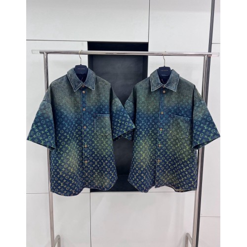 LV Aranya Show Gradient Denim Shirt