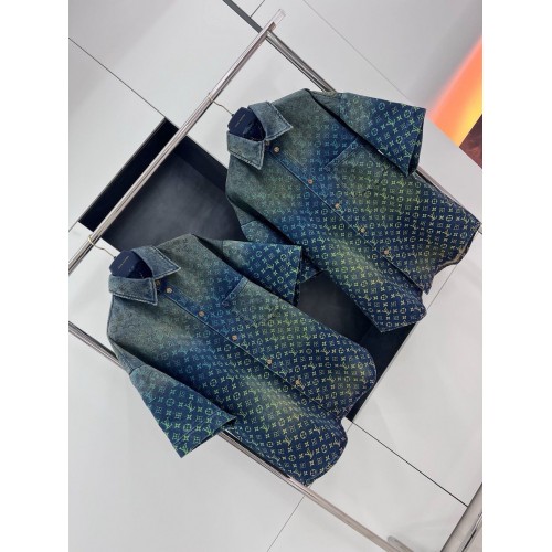 LV Aranya Show Gradient Denim Shirt