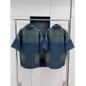 LV Aranya Show Gradient Denim Shirt LV Aranya Show Gradient Denim Shirt