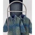 LV Aranya Show Gradient Denim Shirt LV Aranya Show Gradient Denim Shirt