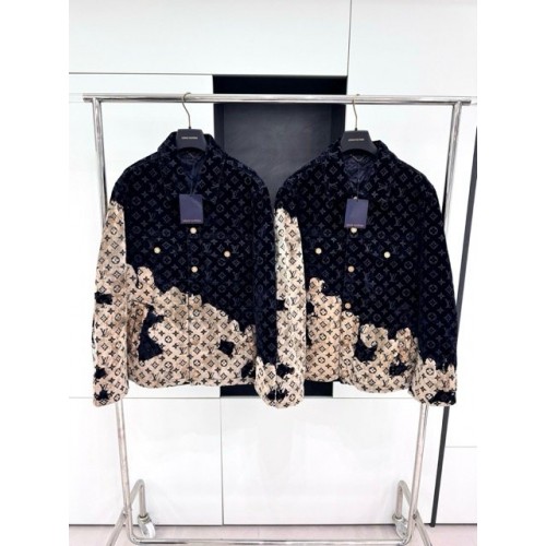LV Atumn and Winter New Bonfire Fire Cloud Jacket