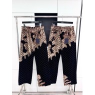LV Autumn and Winter New Bonfire Jeans