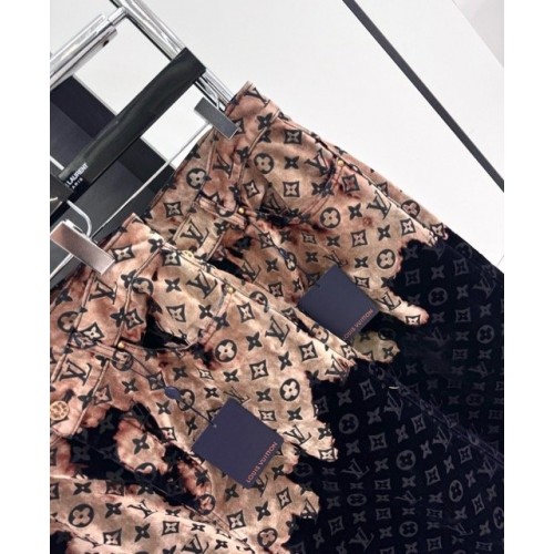 LV Autumn and Winter New Bonfire Jeans LV Autumn and Winter New Bonfire Jeans