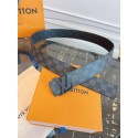 LV Belt Graphite - Monogram