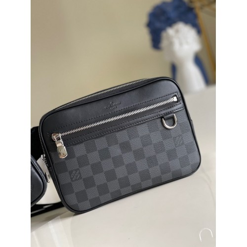 LV Bolsa Messenger Scott - Monogram