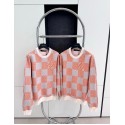 LV Checkerboard Wool Embroidered Sweater