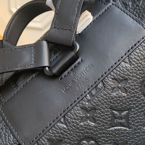 LV Christopher PM Monogram Taurillon Leather - Black