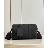 LV City Keepall Aerogram - Black