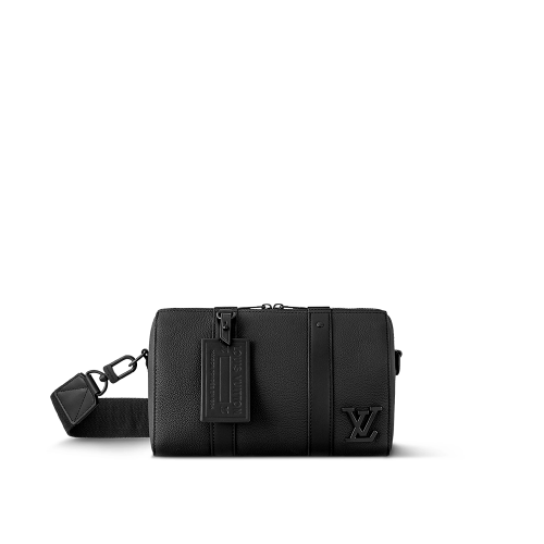 LV City Keepall Aerogram - Black