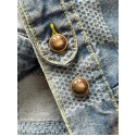 LV Classic Damier Denim Jacket - Light Blue LV Classic Damier Denim Jacket - Light Blue