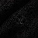 LV Classic Letter Jacquard Sweater - Black