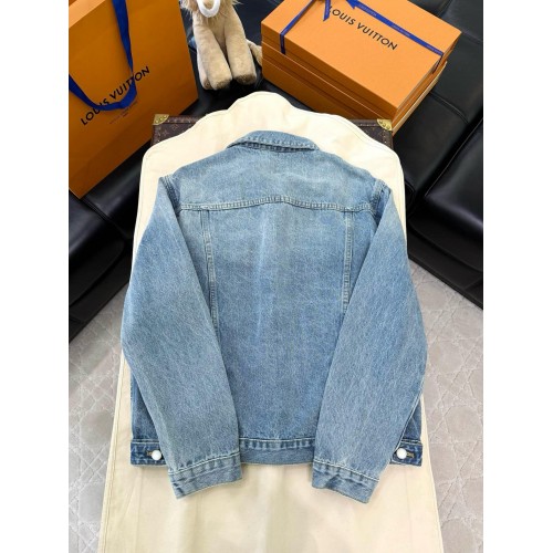 LV Denim Jacket - Light BLUE