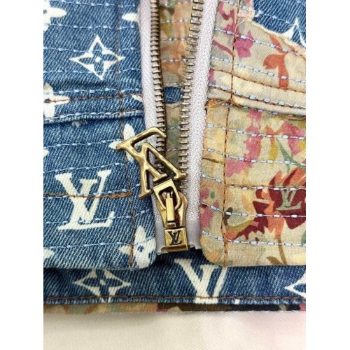 LV Destoryed Workwear Denim Jacket LV Destoryed Workwear Denim Jacket