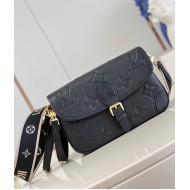 LV Diane - Black Monogram Empreinte Leather