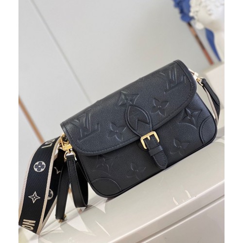 LV Diane - Black Monogram Empreinte Leather