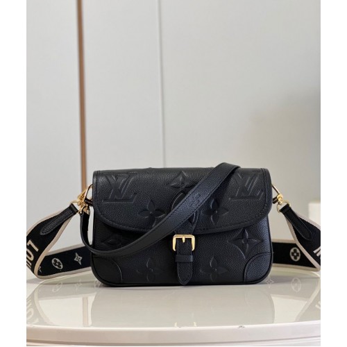 LV Diane - Black Monogram Empreinte Leather