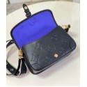 LV Diane - Black Monogram Empreinte Leather