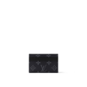 LV Double Card Holder - Monogram Eclipse