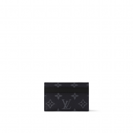 LV Double Card Holder - Monogram Eclipse