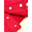LV Early Spring New Diamond Red Baseball Jacket - RED LV Early Spring New Diamond Red Baseball Jacket - RED