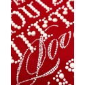 LV Early Spring New Diamond Red Baseball Jacket - RED LV Early Spring New Diamond Red Baseball Jacket - RED